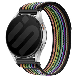 Huawei Watch GT 2 - 42mm Trail Nylon Strap (Black/Colourful)