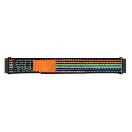 Huawei Watch GT 2 - 42mm Trail Nylon Strap (Black/Colourful)