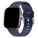 Bracelet silicone tissé Amazfit GTS 3 (bleu foncé)