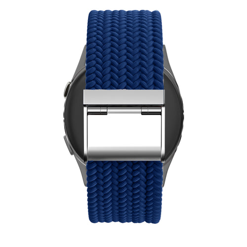 Bandz Garmin Forerunner 255 Woven Nylon Strap (Blue)