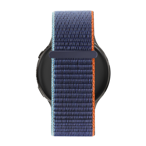 Bandz Garmin Bounce 2 Nylon Loop Strap (Blue Mix)