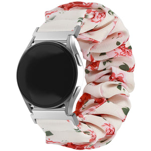 Bracelet chouchou Xiaomi Amazfit Bip (fleurs)