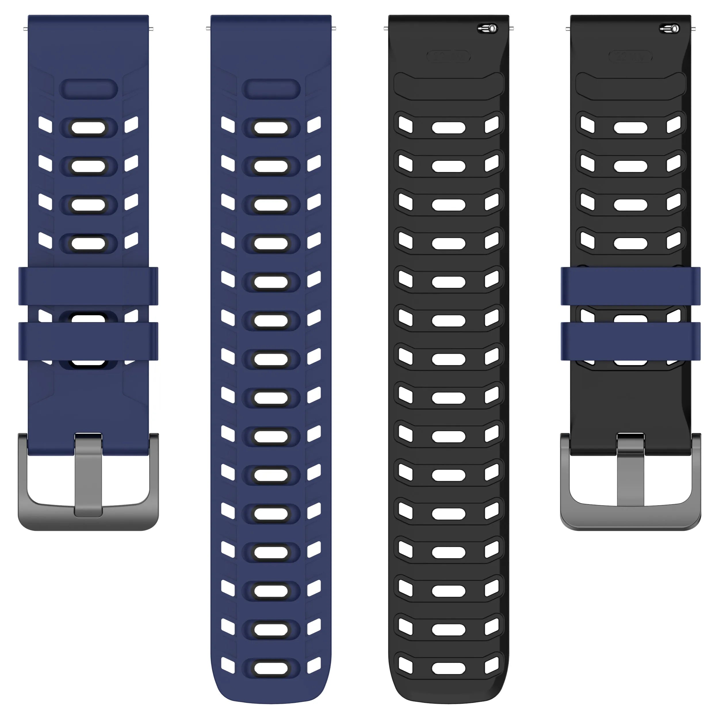 Coros Apex 46mm Mecha Sport Strap (Blue/Black)