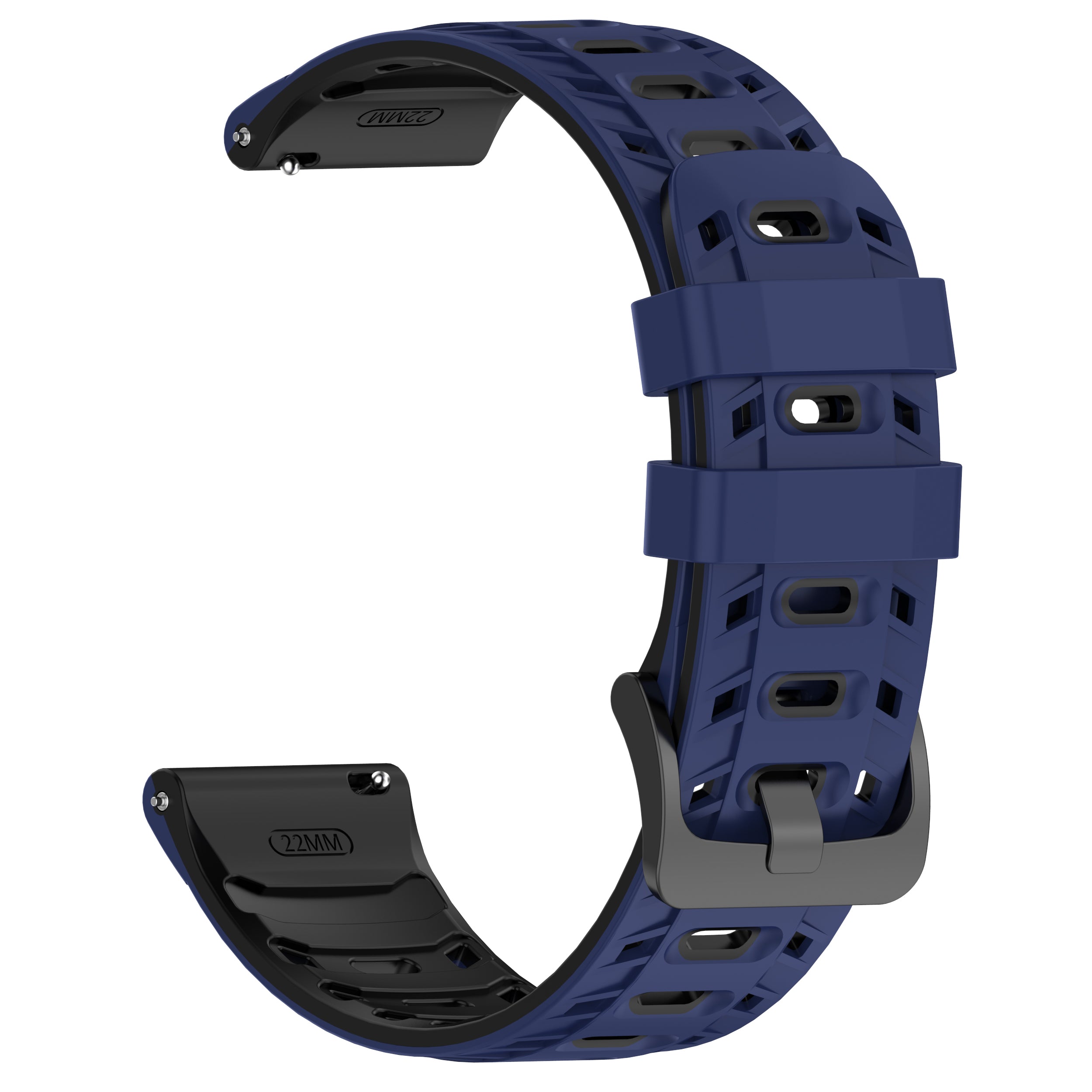 Bracelet sport tissé Suunto 9 Peak (bleu/noir)