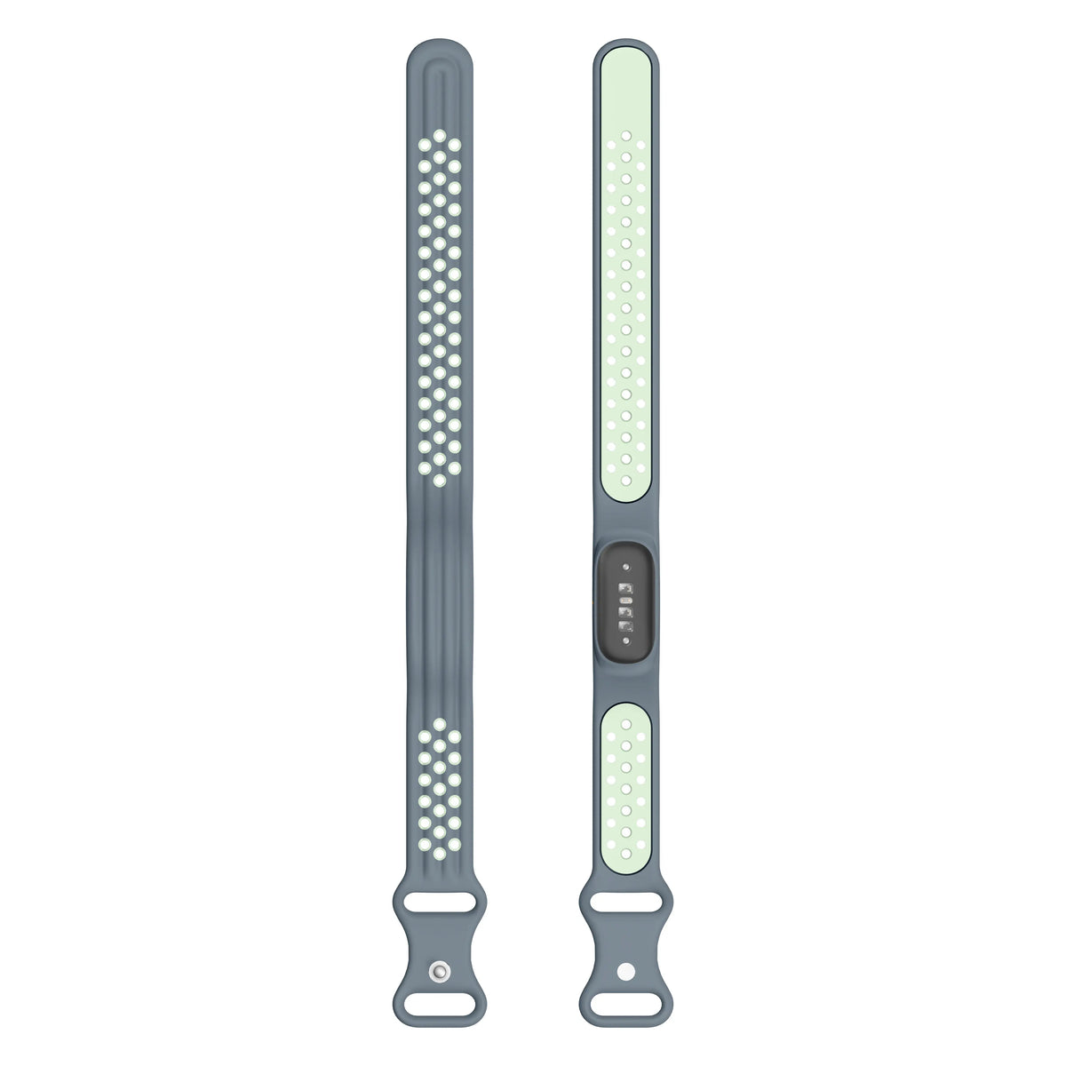Silicone Sport Strap, blue/cyan