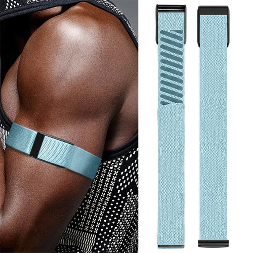 Biceps nylon bracelet WHOOP MG (bleu)