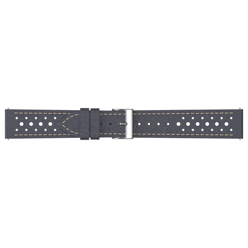 Bracelet cuir zephyr Coros Apex 4 - 42mm (bleu)