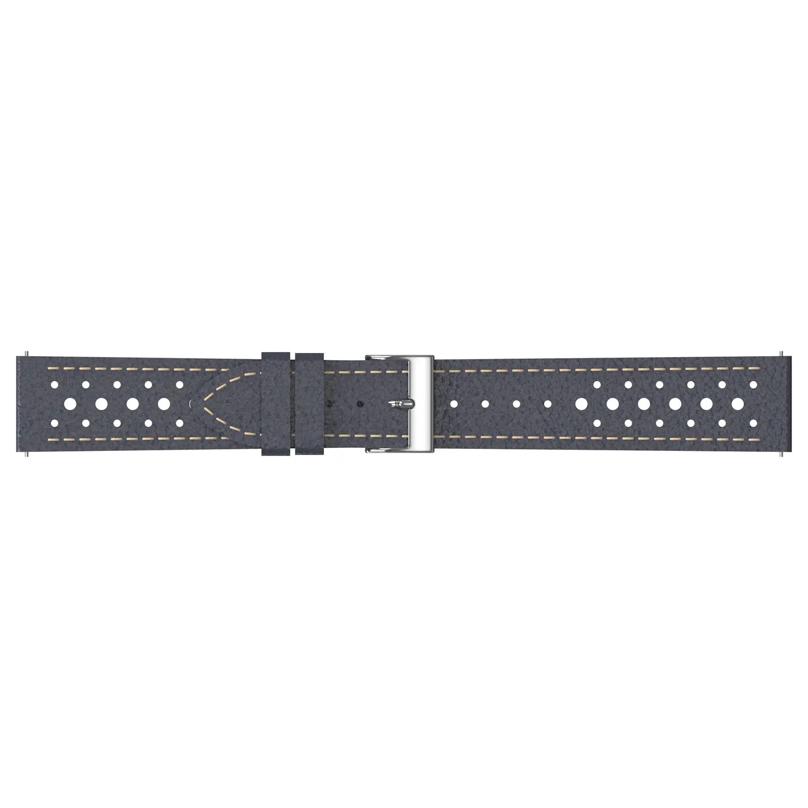 Bracelet cuir zephyr Coros Apex 4 - 42mm (bleu)