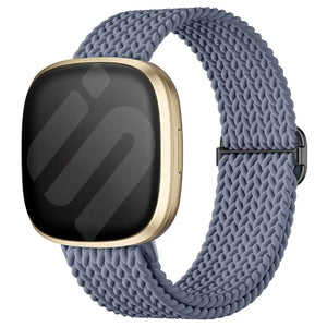 Bracelet tissé réglable Fitbit Sense 2 (grisbleu)