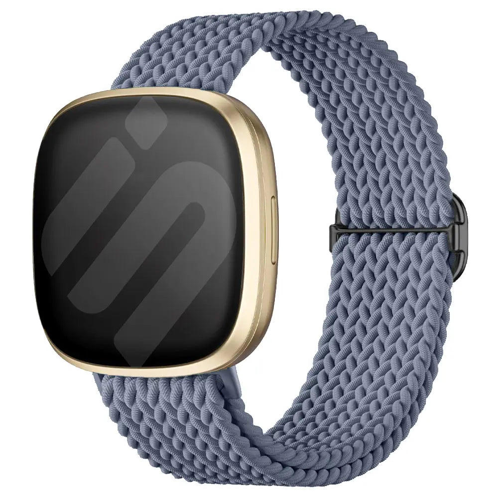 Bracelet tissé réglable Fitbit Sense 2 (grisbleu)