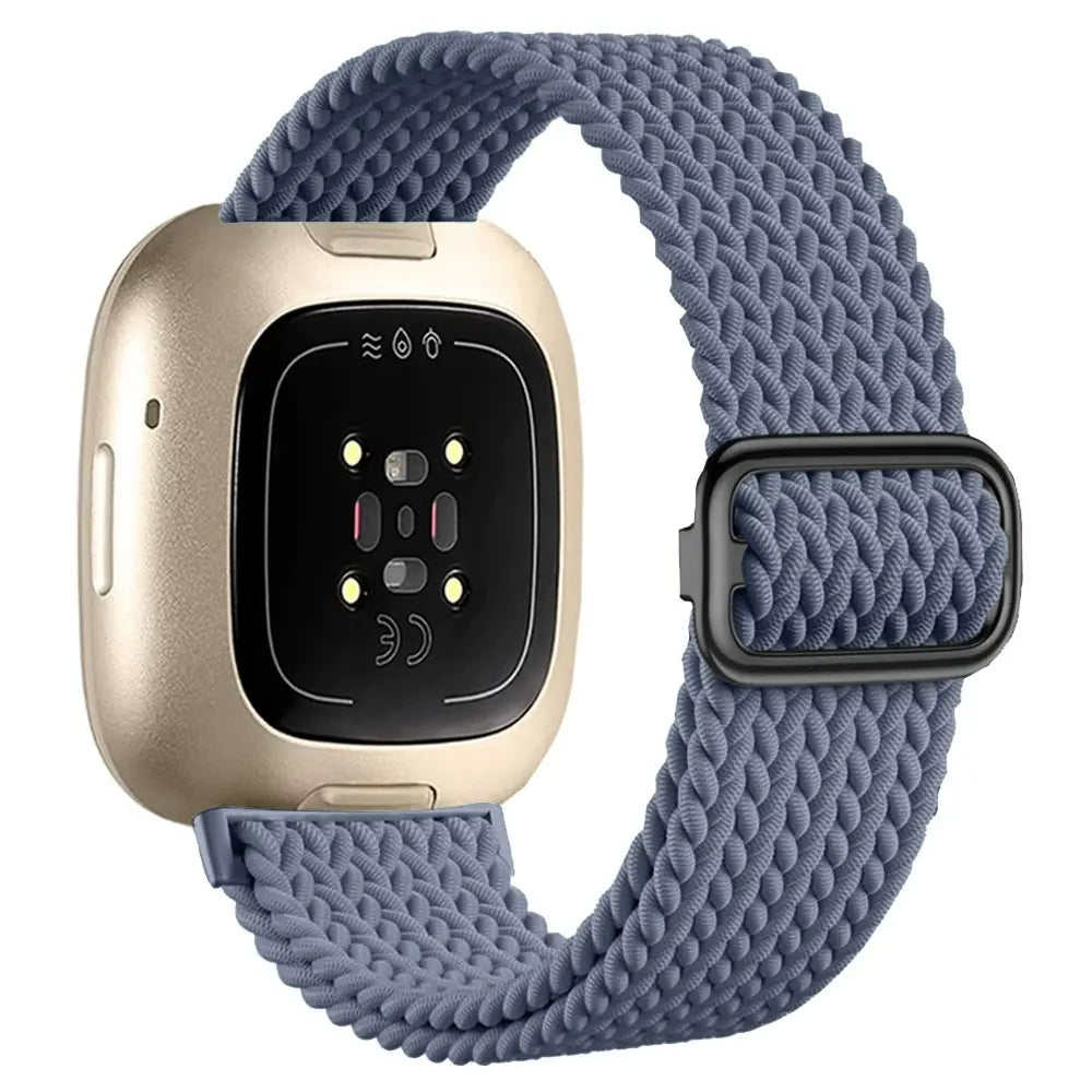 Bracelet tissé réglable Fitbit Sense 2 (grisbleu)