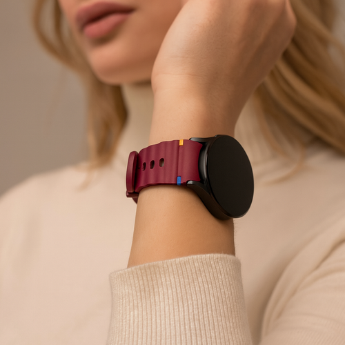 Bracelet Wave Samsung Galaxy Watch 4 - 40mm (rouge vin)