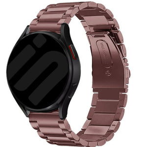 Bracelet acier Garmin Venu 2 Plus (brun bronze)