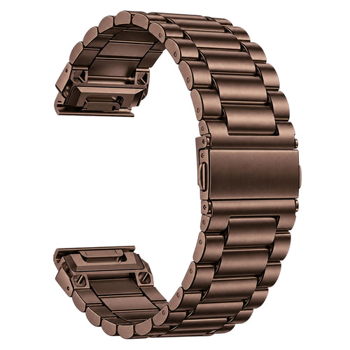 Garmin Approach S72 - 47mm Premium Steel Strap (Bronze)