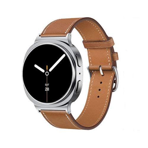 Samsung Galaxy Watch 9 - 40mm Classic Leather Strap (Brown)