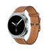 Bracelet cuir classique Samsung Galaxy Watch 8 - 44mm (marron)