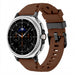 Bracelet silicone race Samsung Galaxy Watch 8 - 40mm (marron)