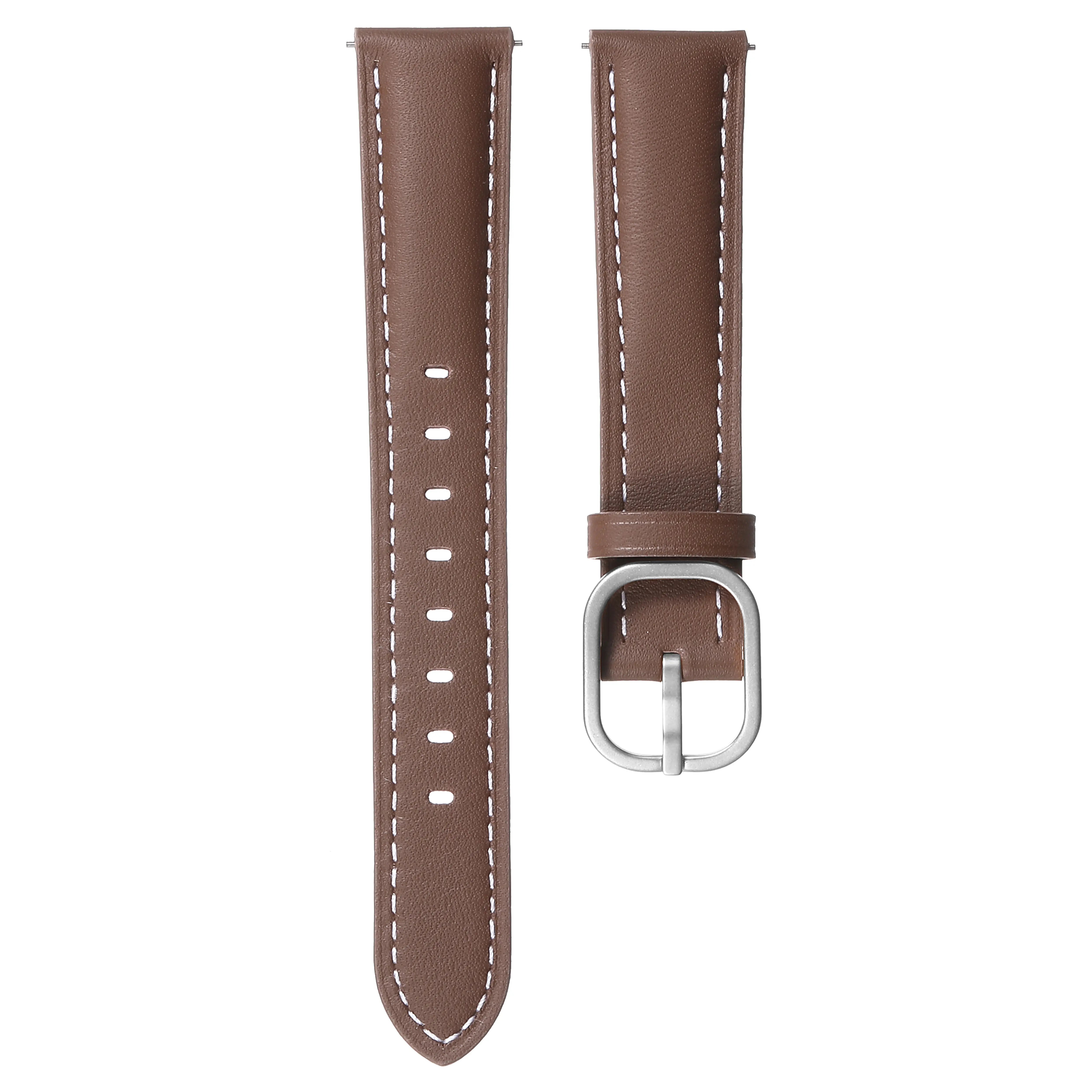 Bracelet cuir square OnePlus Watch 3 - 43mm (marron)