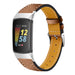 Fitbit Charge 5 Modern Leather Strap (Brown)