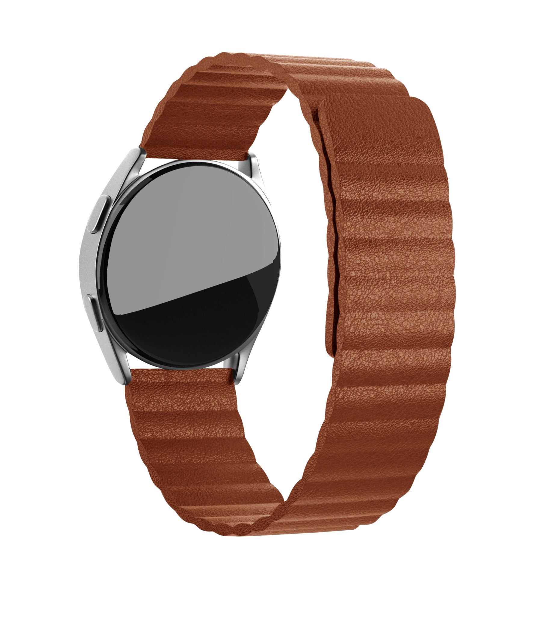 Withings Steel HR Sport Leather Loop Strap (Brown)