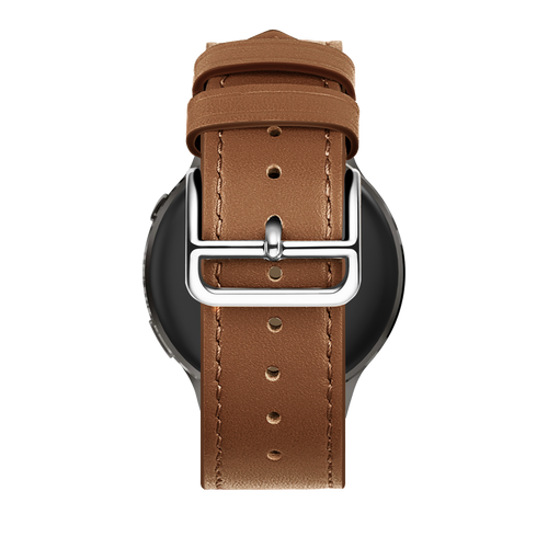 Bandz Garmin Venu 2s Leather Strap 'Deluxe' (Brown)