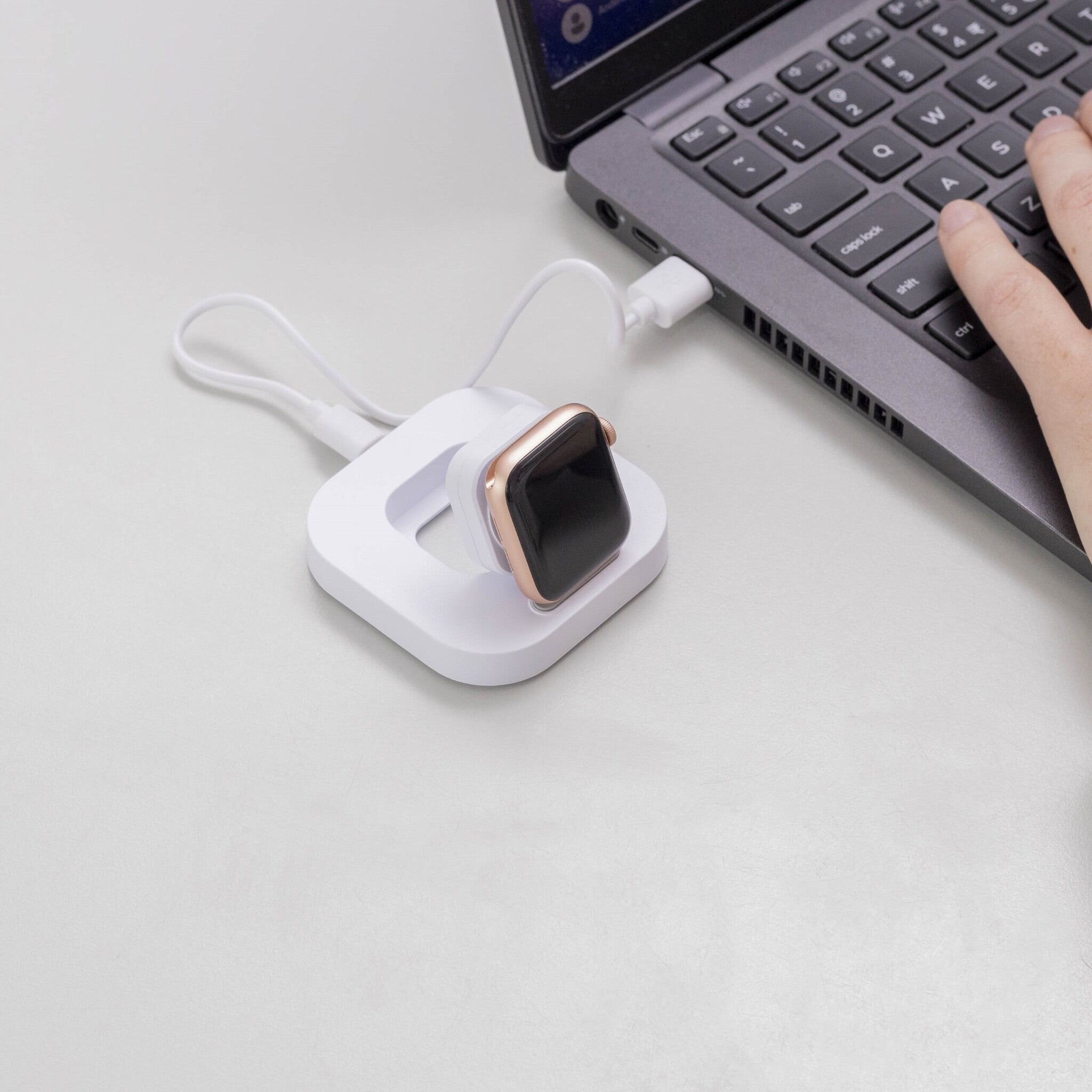 Mini Chargeur Apple Watch Portable (blanc)