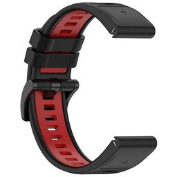 Bracelet sport á boucle Garmin Instinct 3 - 45mm (noir/rouge)
