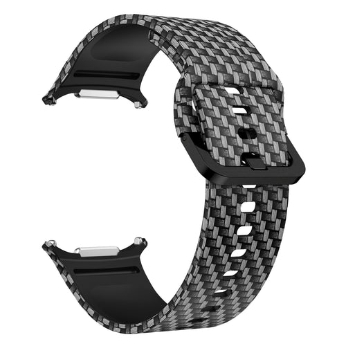 Carbon Fiber Samsung Galaxy Watch Ultra bracelet silicone