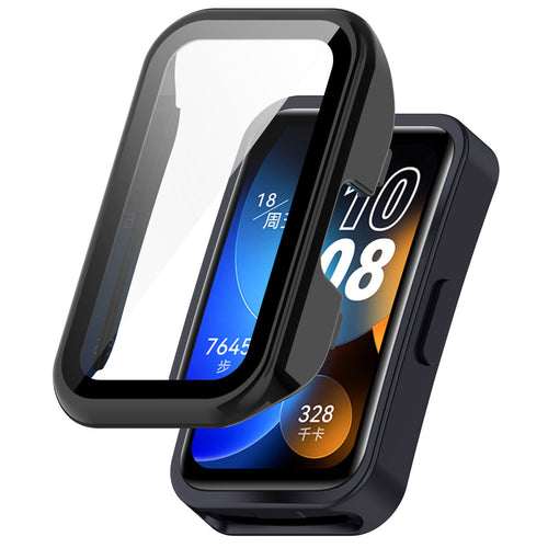Coque de protection avec verre Huawei Band 8  (verre)