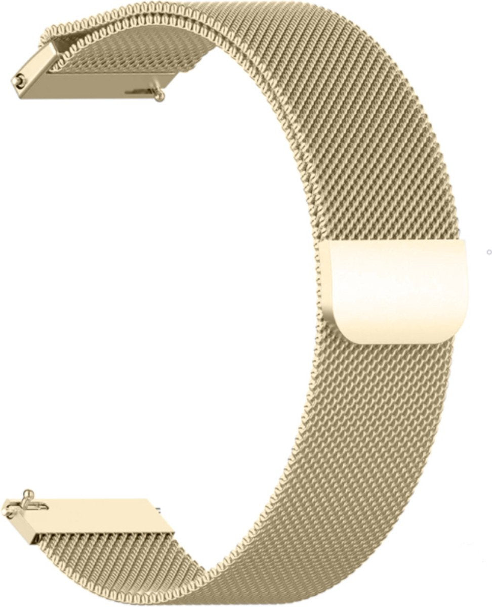 Bracelet milanais Coros Apex 2 (champagne or)