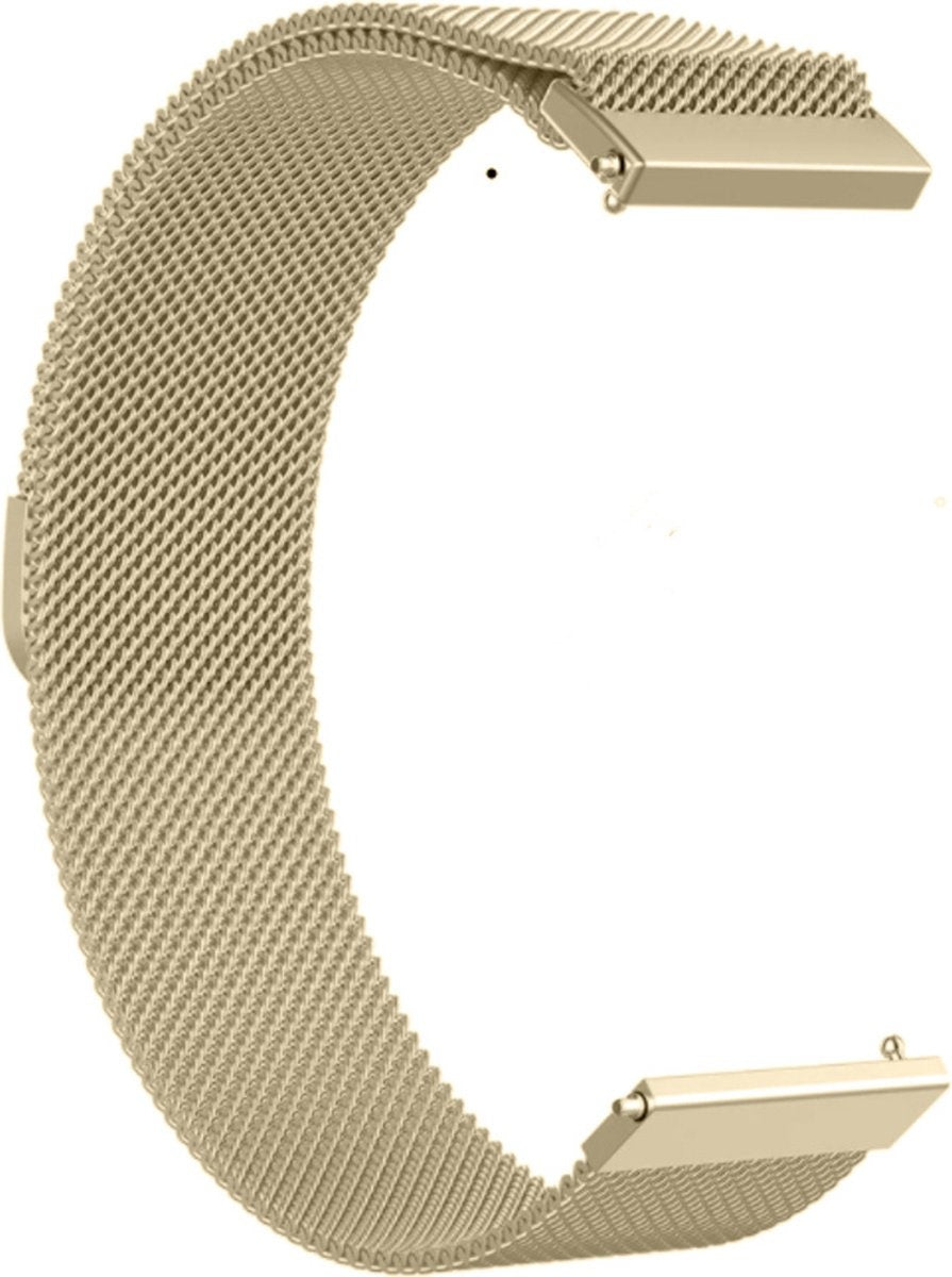 Bracelet milanais Coros Apex 2 (champagne or)