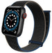 Bracelet nylon loop Apple Watch (gris anthracite)