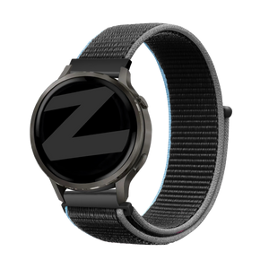 Bandz Bracelet nylon à boucle Garmin D2 Air X15 (charbon)