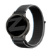 Bandz Bracelet nylon à boucle Garmin D2 Air X15 (charbon)