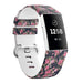 Bracelet silicone Blue Rose Fitbit Charge 3 / 4