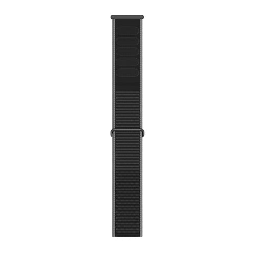 Bandz Bracelet nylon 'Classique' Garmin Cirqa (gris anthracite)