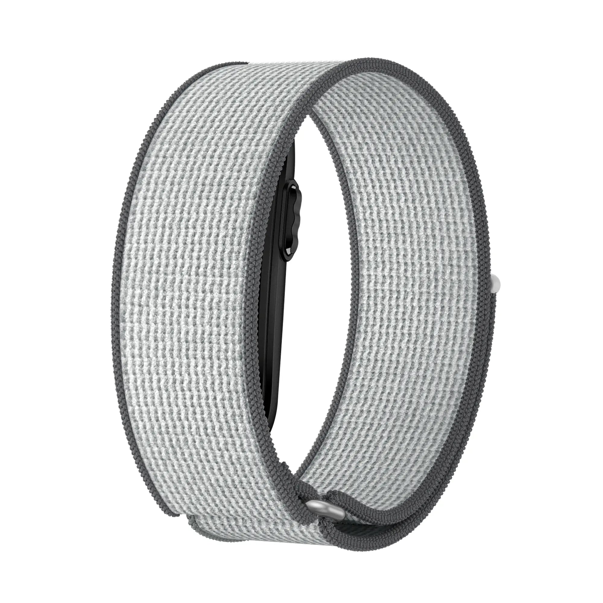 Bandz Bracelet nylon pour biceps Garmin Cirqa (gris/blanc)