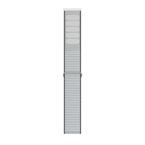Bandz Bracelet nylon 'Classique' Garmin Cirqa (gris/blanc)