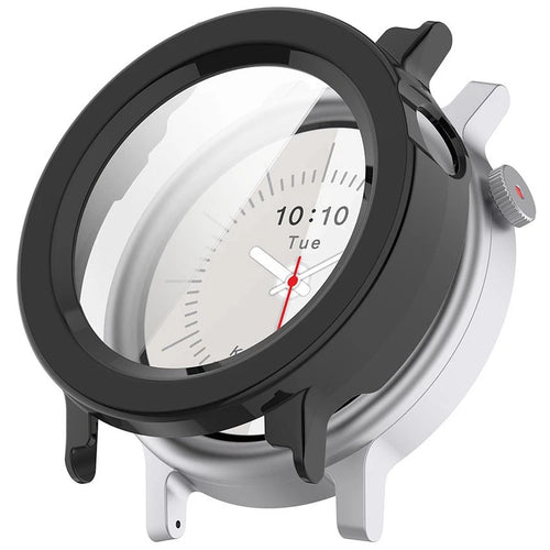 Coque avec verre PC CMF Watch 3 Pro (noir)