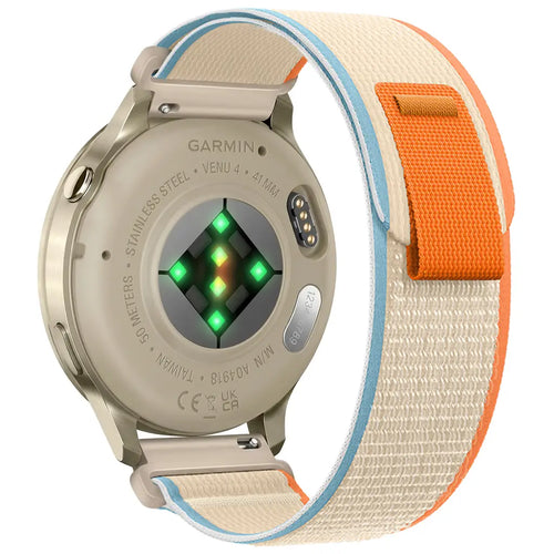 Garmin Vivomove Style Trail Nylon Strap (Creme)