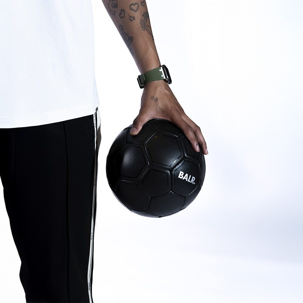 BALR. Bracelet silicone Apple Watch Ultra Liquid (vert/argent)