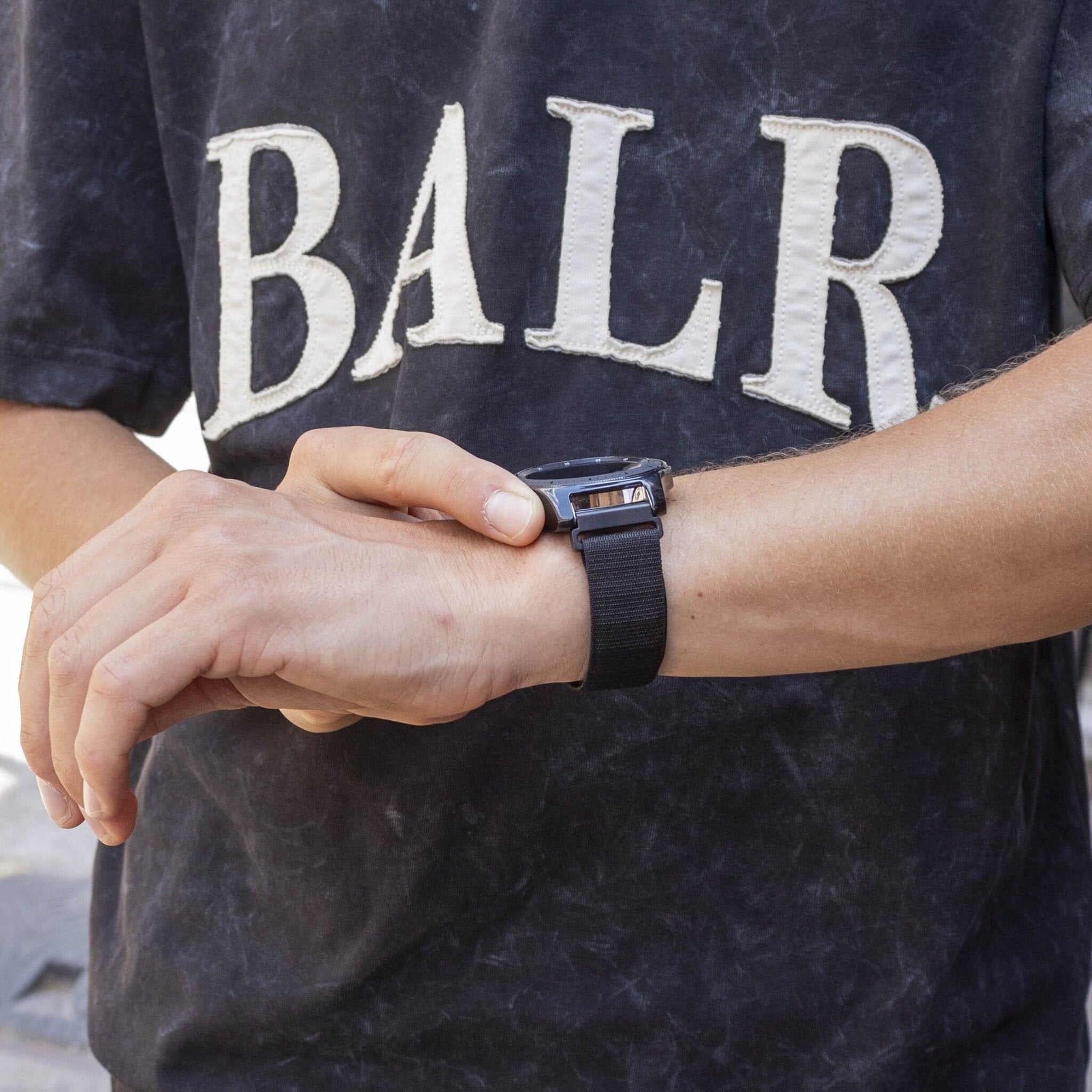 BALR Polar Grit X Alpine Loop Strap (Black)