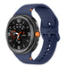 Bracelet silicone Samsung Galaxy Watch 8 - 44mm (bleu foncé)