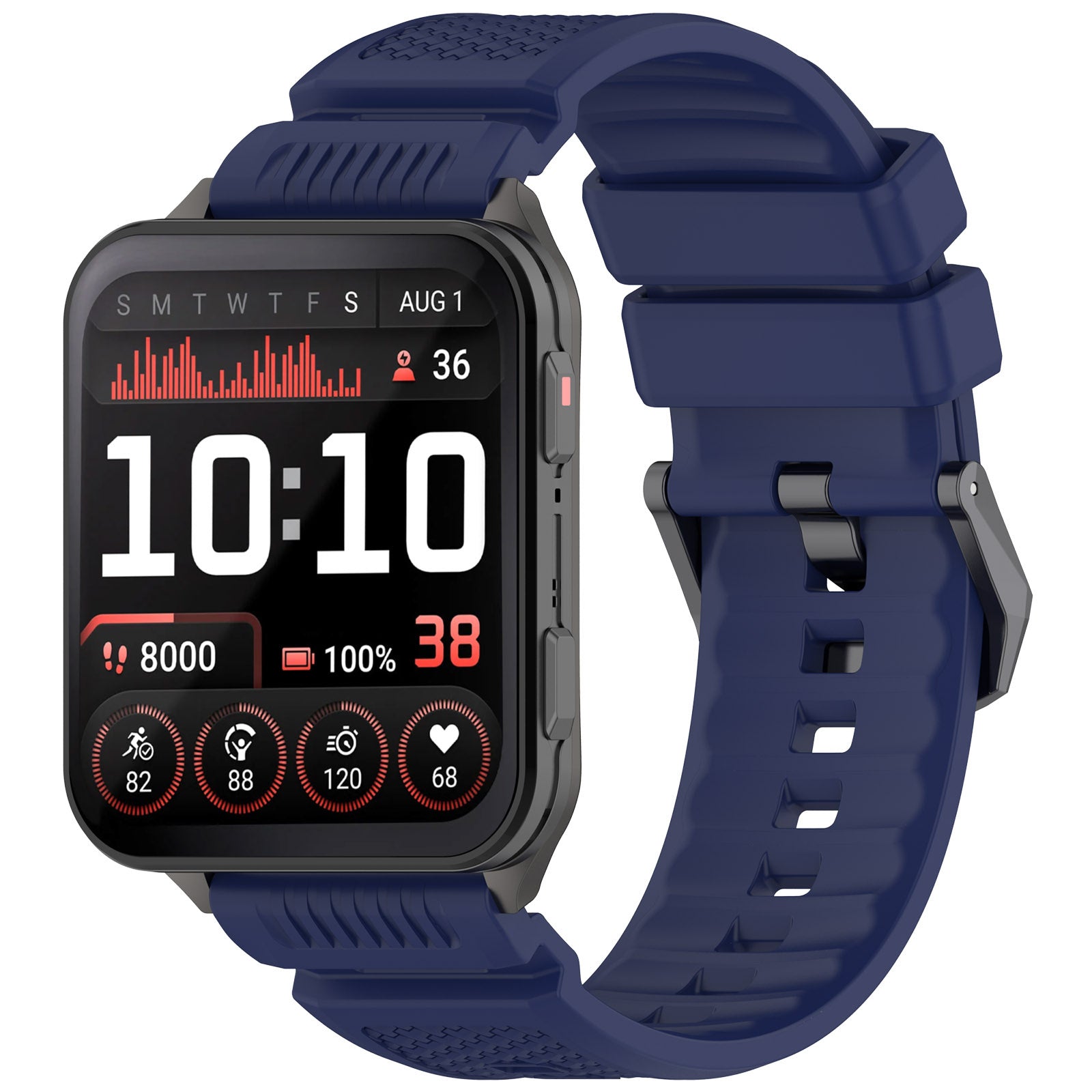 Bracelet silicone Garmin Venu X1 (bleu foncé)