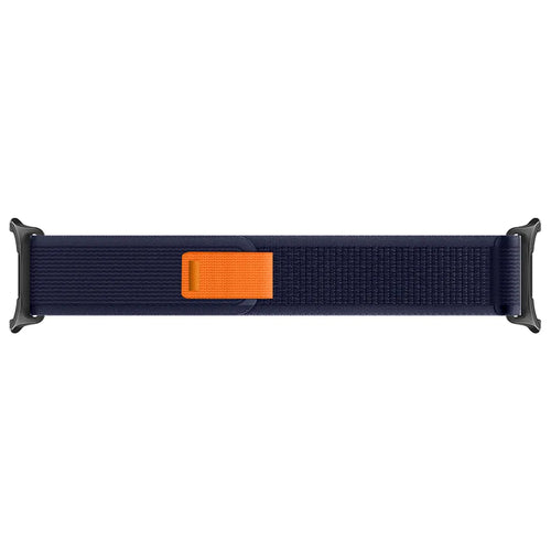 Bracelet nylon trail Samsung Galaxy Watch Ultra 2 (bleu foncé)