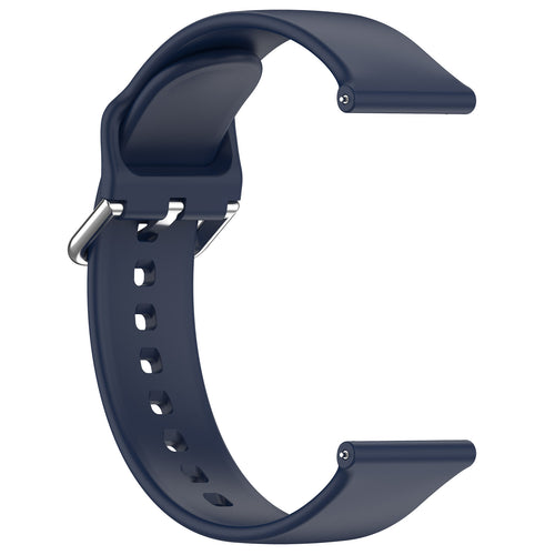 Bracelet silicone avec boucle Garmin Venu X1 (bleu foncé)