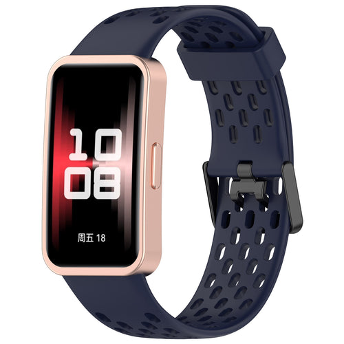 Bracelet silicone air Huawei Band 10 (bleu foncé)