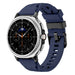 Bracelet silicone race Samsung Galaxy Watch 8 - 44mm (bleu foncé)