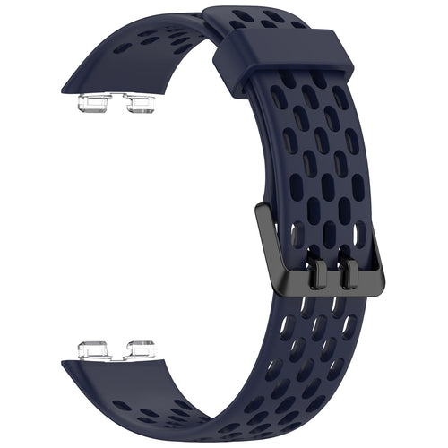 Bracelet silicone air Huawei Band 10 (bleu foncé)