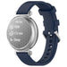 Bracelet silicone classique Pebble Round 2 - 14mm (bleu foncé)